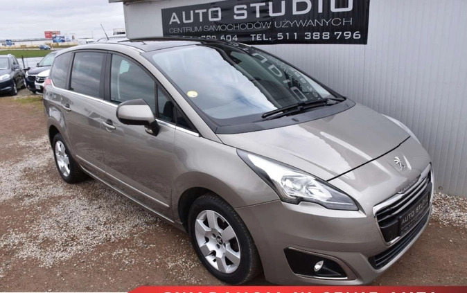 Peugeot 5008 cena 33950 przebieg: 266000, rok produkcji 2014 z Barwice małe 742